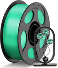 ANYCUBIC PETG Filament 1.75mm, 3D Printer Filament, Translucent and Vibrant, Dimensional Accuracy +/- 0.02mm, Print with Most FDM 3D Printers, 1KG Reusable Spool, Clear Green