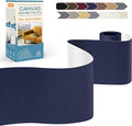 KING MOUNTAIN Canvas Repair Tape,Outdoor Gear Patch, 4×63 Inches,Waterproof,Self-Adhesive for Repairing Boat Covers,Sun Shades,Sofas,Tents,Lounge Chairs,Awnings (Dark Blue)