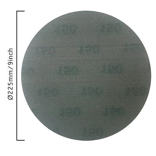 9 Inch Mesh Sanding Discs Abrasive Net Dust Free Sander Abrasives Pads | 30 Sheets Pack | for Drywall, Floor, Putty Use | for Power Drywall Sander