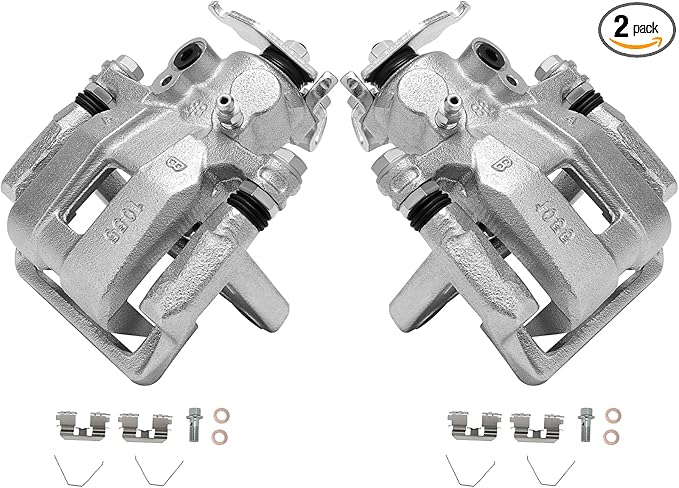 SCITOO 19B3358 19B3359 Disc Brake Calipers Assembly with Bracket Fit For Acura TSX 2009-2014,For Honda For Accord 2008-2012