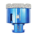 55mm Diamond Core Drill Bit for Porcelain Tile Ceramic Marble Granite Drilling,BRSCHNITT 1pc Vacuum Brazed Diamond Hole Saw with 5/8-11 Thread (55mm)