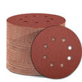 320 Grit 5 Inch Sanding Discs Hook and Loop Sandpaper, 150 PCS 8 Hole Adhesive Fine Sand Paper for Random Orbital Sander
