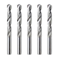 LUMA 3/8" Solid Carbide Jobber Drill Bits with Straight Shank and 118° Point Angle, Made from Tungsten Carbide Material,5-Pieces