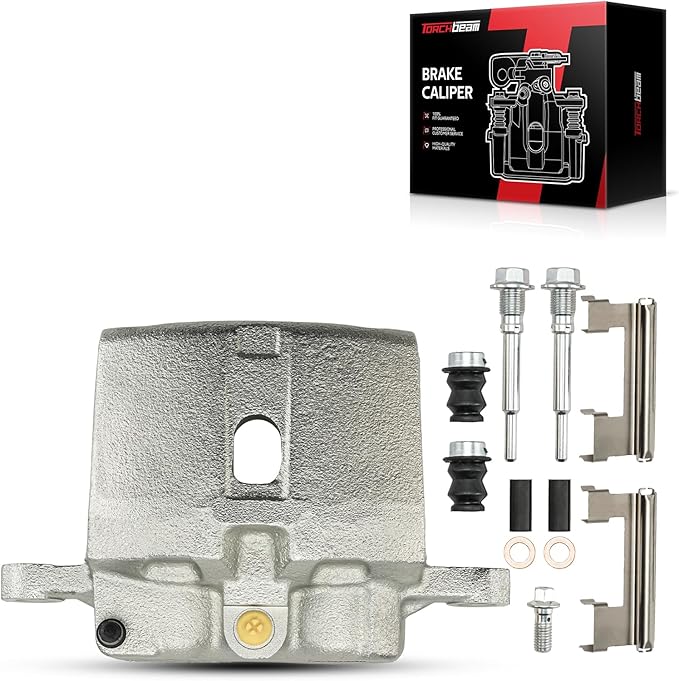 Torchbeam Brake Caliper for Chevrolet Silverado 1500 1999-2006, Chevrolet Silverado 2500 HD 2001-2010, GMC Sierra 1500 1999-2006, Chevrolet Tahoe, Front Left or Rear Right Caliper Replace # 184729
