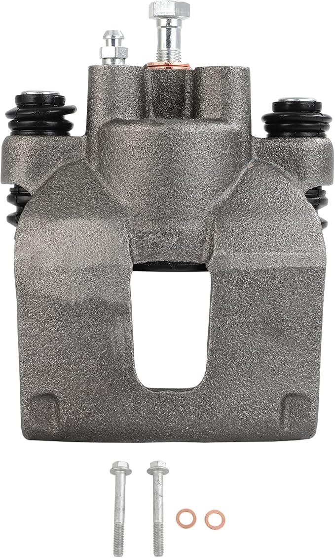 SCITOO 184605 Rear Left Disc Brake Caliper w/Bracket Fit For Ford For Explorer 1995-2001,For Ford For Ranger 1998-2002,For Mercury For Mountaineer 1997-2001, Single Piston