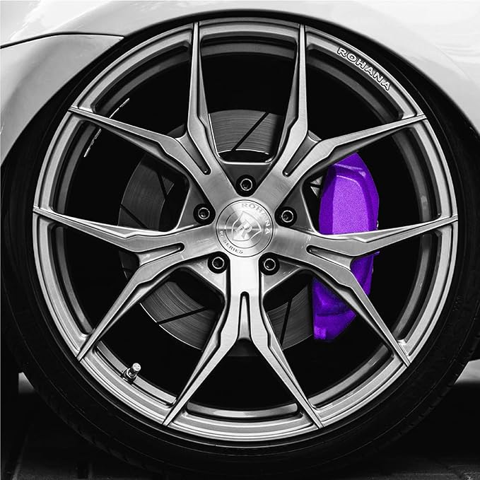 ERA Paints 2K Brake Caliper Paint Kit – Amethyst Purple Metallic | High-Gloss Spray, 500°F Heat & Chemical Resistant | Complete DIY Kit with Degreaser, Gloves & Tape | Made in USA