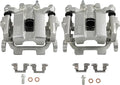 cciyu 19B6036 19B6037 Rear Left & Right Brake Caliper With Bracket For INFINITI For G25/For G37/For JX35/For M35/For M35h/For M37/For M45/For M56/For Q40,For Nissan For 370Z/For Murano/For Pathfinder