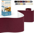 KING MOUNTAIN Canvas Repair Tape,Outdoor Gear Patch, 4×63 Inches,Waterproof,Self-Adhesive for Repairing Boat Covers,Sun Shades,Sofas,Tents,Lounge Chairs,Awnings (Burgundy)