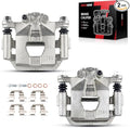 Torchbeam 2PCS Rear Driver and Passenger Side Brake Caliper For Nissan for 2002-2006 2013-2018 Altima, 2003-2006 2019-2022 Maxima, Disc Brake Caliper Assembly with Bracket Replace # 19B2780+19B2781