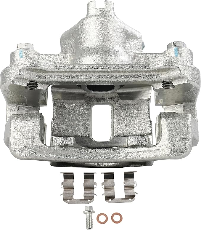 cciyu Rear Left Brake Caliper Assembly w/Bracket 19B3477A For Hyundai For Accent,For Kia For Forte/For Forte Koup/For Forte5/For Rio/For Rio5