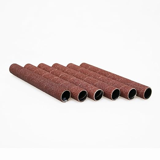 Dark Stone Sanding Sleeves for Spindle Sander 4-1/2" Length (400 Grit, 1/2“)
