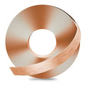 GSCIT Club Rose Gold Edge Banding, 1/2 Inch x 25ft Aluminum Brushed Edge Banding PVC Edge Trim for Cabinet Repair Furniture