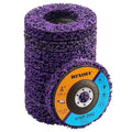 10 Pack 4" x 5/8" Strip Discs Stripping Wheel, Rust Remover Discs for Angle Grinder,Clean and Remove Paint Coating Rust Welds Oxidation(Purple)