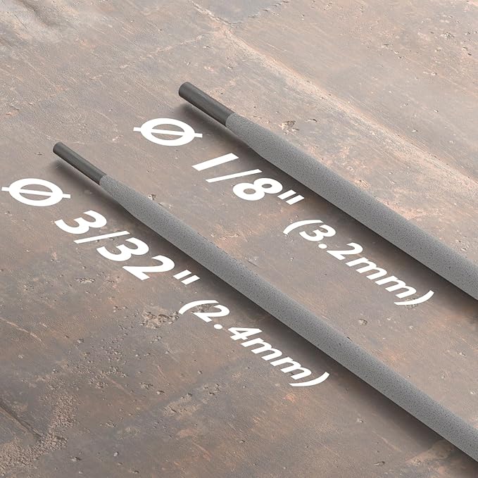 TOOLIOM E6011 Welding Rod 1/8" 10LB Carbon Steel Stick Electrodes