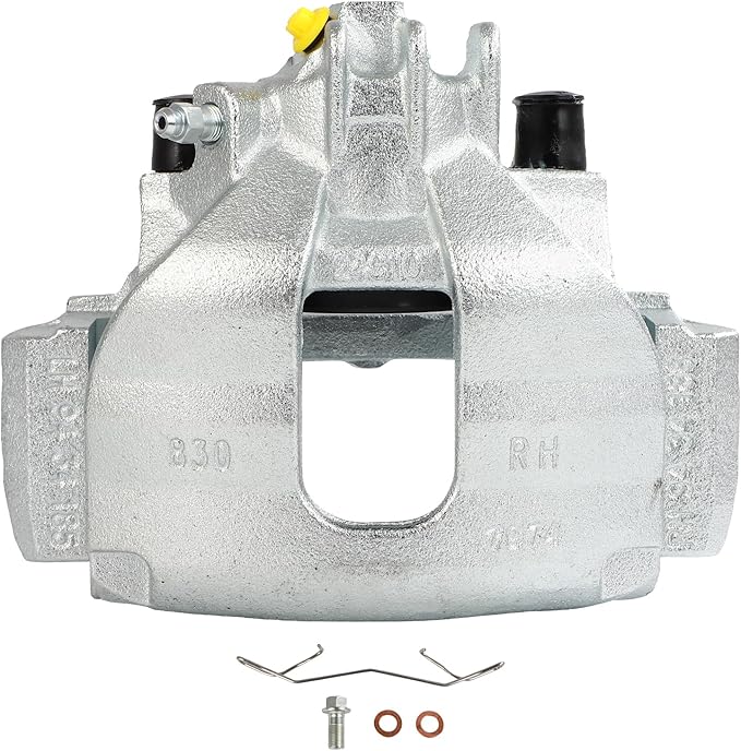 cciyu Front Right Brake Caliper Assembly w/Bracket 19B2591A 2001-2007 For Volvo For S60,1999-2006 For Volvo For S80,2001-2007 For Volvo For V70,2003-2007 For Volvo For XC70