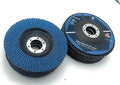 SIGNI Premium Zirconia Flap Discs for Grinding Metal Steel 10-Pack (4.5 inch T27 60#)