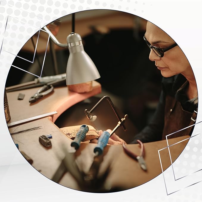 Artistic Wire Jewelers Saw Replacement Blades - Size 1/0, 144 Pieces, Ideal for Jewelers, Silversmiths, and Hobbyworkers - Essential Jewelry Saw and Jewelers Tools for Crafting