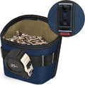 Tool Pouch Nails Screws Bag with Belt Clip (XL, Blue)