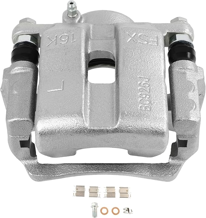 SCITOO 19B3317 Front Left Disc Brake Caliper w/Bracket Fit For Mazda For MX-5 2006-2015,For Mazda For MX-5 Miata 2006-2015, Single Piston