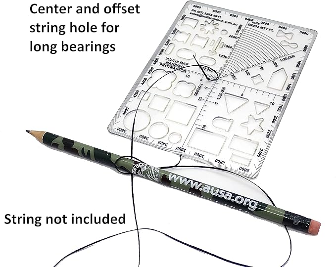 Map Marking Protractors