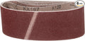 3 x 21 Inch Sanding Belt, 6 Pcs 120 Grit Knife Sharpener Belts Work Sharpening for Belt Sander Knife Carving Tool Metal Working
