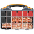 180Pcs AWG2 4 6 8 10 12Gauge Thickened Copper Electric Wire Lugs，Heavy Duty Battery Cable Lug Ends Ring Terminals Connectors，240Pcs 3:1 Heat Shrink Tubing Assortment Kit (420Pcs)