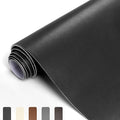 Self-Adhesive Leather Repair Patch Kit for Furniture, Sofa, Couch, Car Seats, 3.9X78.7 Inch Waterproof PU Vinyl Repair Tape, Strong Adhesive (Black)