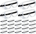 Safety Goggles Anti Fog Lab Goggles Clear Protective Eye Goggles Adjustable Safety Goggles for Chemistry Lab Mowing