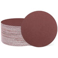 HARFINGTON 100 Pcs 6 Inch Sanding Disc 150 Grit Hook and Loop Sandpaper Random Orbital Sander Pads for Woodworking Automotive Metal Polishing