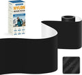 KING MOUNTAIN Self Adhesive Nylon Fabric Repair Tape, 4×63 Inches, Quick Down Jacket Repair Patch, Waterproof Outdoor Gear Patch Kit for Tent,Backpacks,Umbrella, Gloves, Sleeping Bag (Black