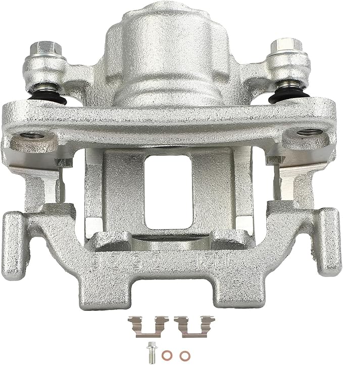 cciyu Rear Left Brake Caliper Assembly w/Bracket 19B6240 2009 2010 2011 2012 2013 2014 2016 2017 2018 For Nissan For Maxima