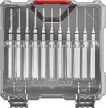 Real Avid 11-Piece Pin Punch Set - Portable All-in-One Punch Set with Storage Case - Choose Between Roll Pin, Standard or Brass and Steel Set