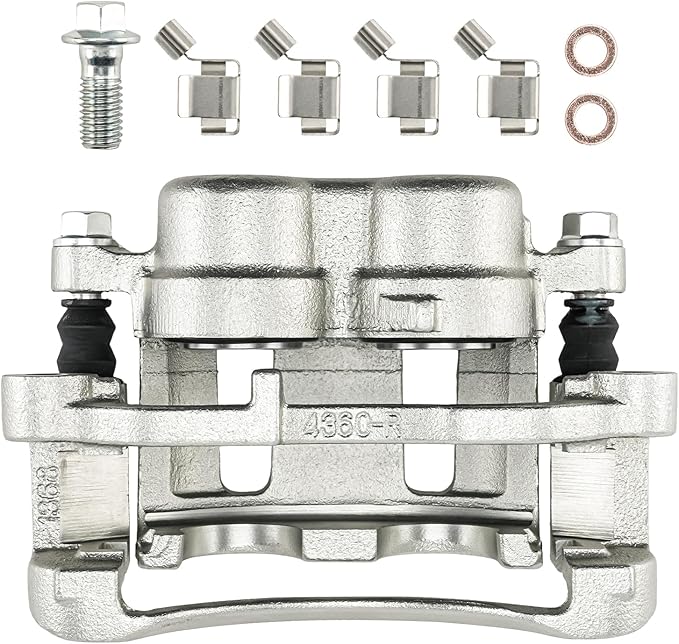 Torchbeam Front Brake Caliper Right for Chevrolet 1998-2005 Blazer, Chevrolet 1998-2003 S10 4.3L, GMC 1998-2001 Jimmy, GMC 1998-2003 Sonoma 4.3L, Front Right Caliper Replace # 18B4694