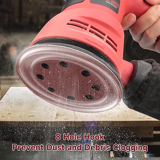 100 PCS 5 Inch Sanding Discs 2000 Grit, Round Hook and Loop Sandpaper for Random Orbital Sander