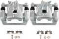 SCITOO Rear Brake Calipers With Bracket 19-B3457 19-B3456 Compatible For Hyundai For Elantra 2007-2010