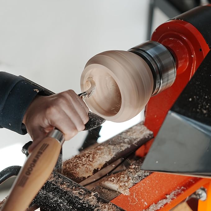 Hollowing Tool Overall length: 22 1/4" Carbide Tipped Curved for Woodturning. Beech handle length: 15 1/2", Tool bar length: 6 3/4", Tool bar thickness: 1/2", with 8.9 * 2mm-30°TCT ROUND BLADE