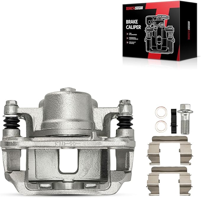 Torchbeam Front Brake Caliper Left for Chevrolet Cobalt 2005-2010, Saturn Ion 2003-2007, Pontiac G5 2007-2009, Front Left Caliper Replace # 18B4880