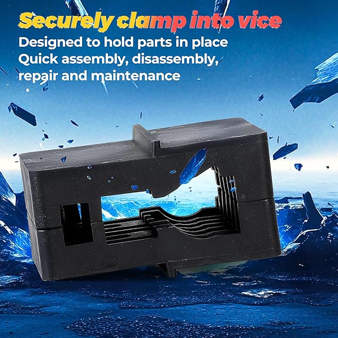Thickened Black Vise Block – Precision Assembly Support (Upper 15 Fitment)