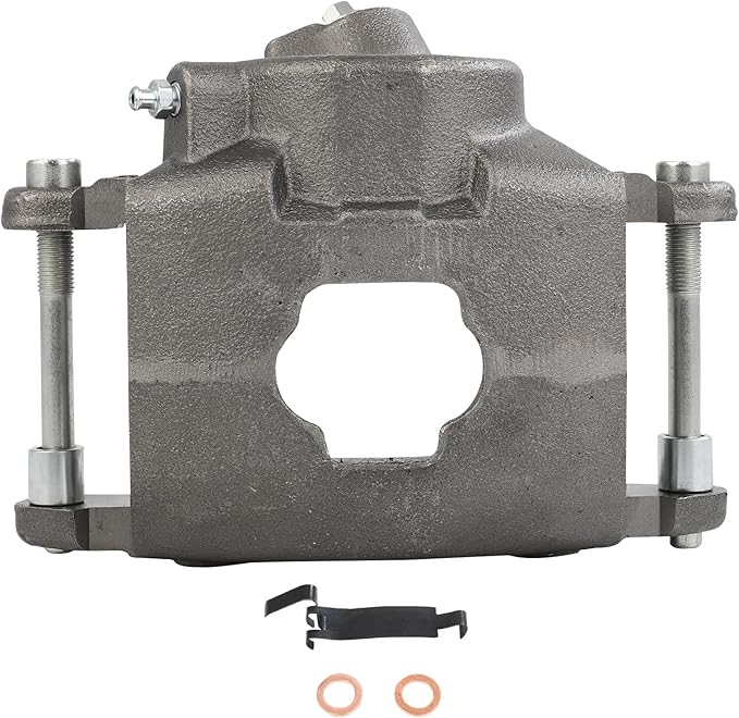 cciyu Front Left Brake Caliper Assembly 184127 For Cadillac 1987-1996,For Checker 1980-1982,For Chevy 1979-1995,For GMC 1979-1995