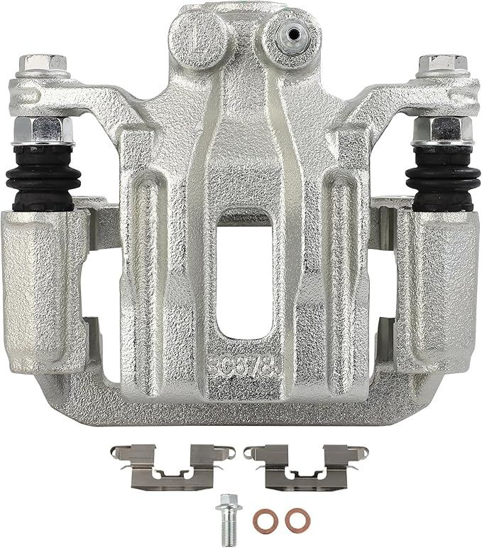 cciyu Rear Left Brake Caliper Assembly w/Bracket 19B2994A 2005-2023 For Nissan For Frontier,2005-2015 For Nissan For Xterra,2009-2012 For Suzuki For Equator