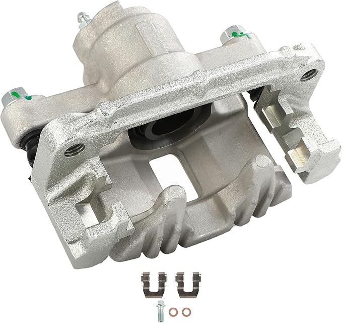 cciyu Rear Left Brake Caliper Assembly w/Bracket 18B4724 1999 2000 2001 2002 2003 2004 For Oldsmobile For Alero,1999 2000 2001 2002 2003 2004 2005 For Pontiac For Grand Am