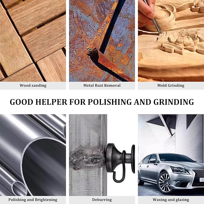 5 inch Pneumatic Orbital Sander, Air Sander with Hook and Loop Sanding Pad for Woodworking, Autobody Work(Silver)