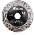 SHDIATOOL 5Pcs Porcelain Tile Diamond Saw Blades Diameter 4.5 Inches x 7/8 inch for Dry/Wet Cutting Grinding Ceramic Marble Artificial Stone