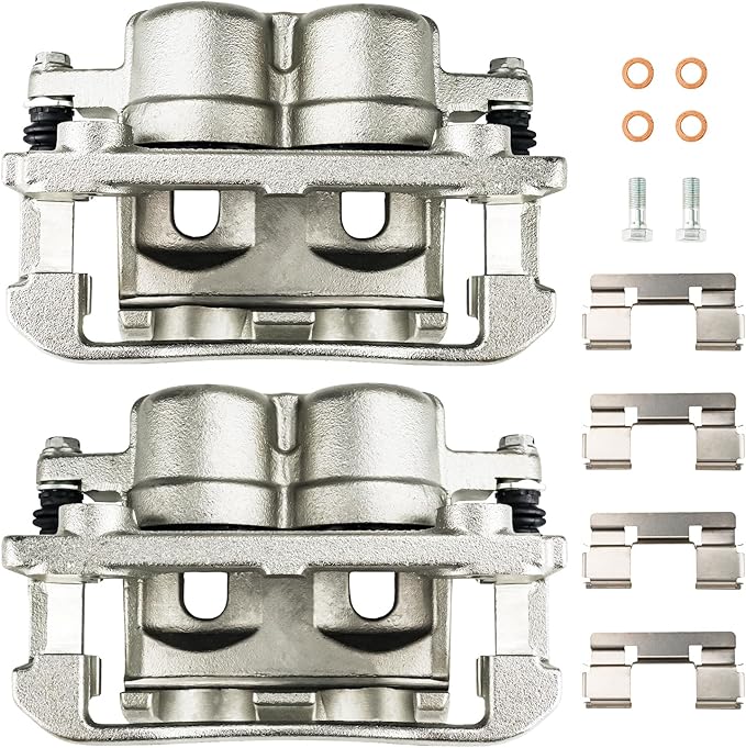 Torchbeam Front Brake Calipers Set for Nissan TITAN 2004-2007, Nissan Armada 2005-2006, Nissan Pathfinder Armada 2004, Front Left and Front Right Calipers Replace # 19B2982+19B2983