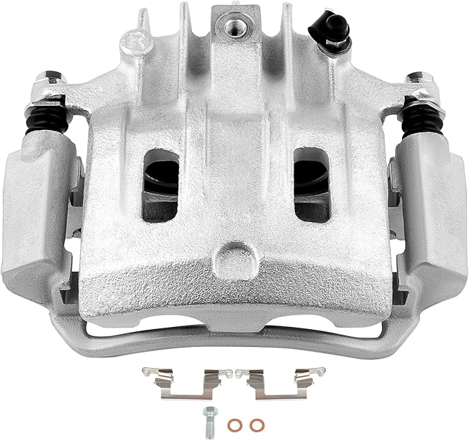 SCITOO Rear Right Brake Caliper With Bracket 18-B4752 Compatible For Ford For Excursion 2000-2005 For Ford For F-250 Super Duty 2000-2004 For Ford For F-350 Super Duty 2000-2004