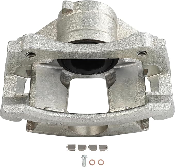 cciyu Front Left Brake Caliper Assembly w/Bracket 18B4772 2002 2003 2004 2005 2006 2007 For Buick For Rendezvous,2001 2002 2003 2004 2005 For Pontiac For Aztek