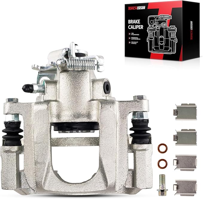 Torchbeam Rear Brake Caliper Left for Chrysler Town & Country 2008-2012, Dodge Grand Caravan 2008-2012, Volkswagen Routan 2009-2012, Ram C/V 2012, Rear Left Caliper Replace # 18B5081