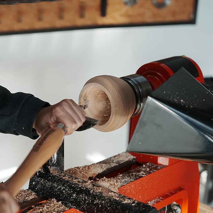 Hollowing Tool Overall length: 22 1/4" Carbide Tipped Curved for Woodturning. Beech handle length: 15 1/2", Tool bar length: 6 3/4", Tool bar thickness: 1/2", with 8.9 * 2mm-30°TCT ROUND BLADE