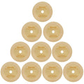 2 Inch Diamond Cut Off Wheel - 10Pack - W1/4" Arbor Hole Diamond Cutting Wheel for for Metal & Stainless Steel, Nuts, Bolts, Screws, Ceramic, Glass, PVC Cutter