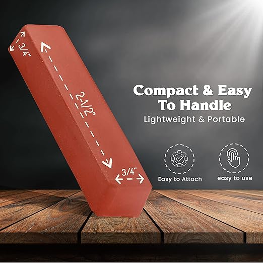 4 Piece Polishing Compound Cutting & Buffing Compound 4 Oz. Kit - Includes: Black Emery, Brown Tripoli, White Diamond, and Red Jewelers Rouge